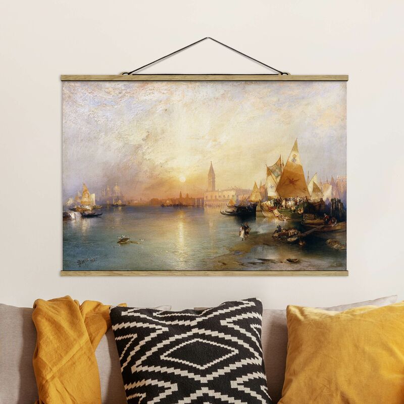

Imagen de tela - Thomas Moran - Venice At Sunset - Apaisado 2:3 Dimensión LxA: 66.5cm x 100cm