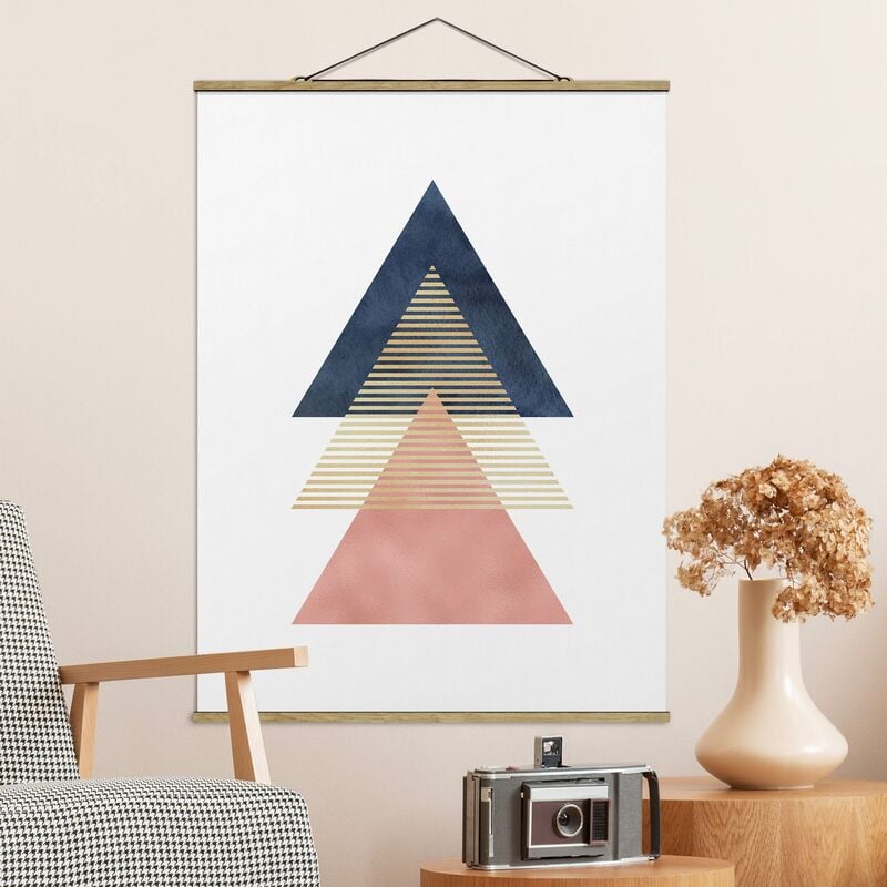 

Imagen de tela - Three Triangles - Alto 4:3 Dimensión LxA: 46.5cm x 35cm
