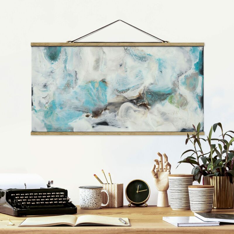 

Imagen de tela - Tide With Flotsam III - Apaisado 1:2 Dimensión LxA: 25cm x 50cm