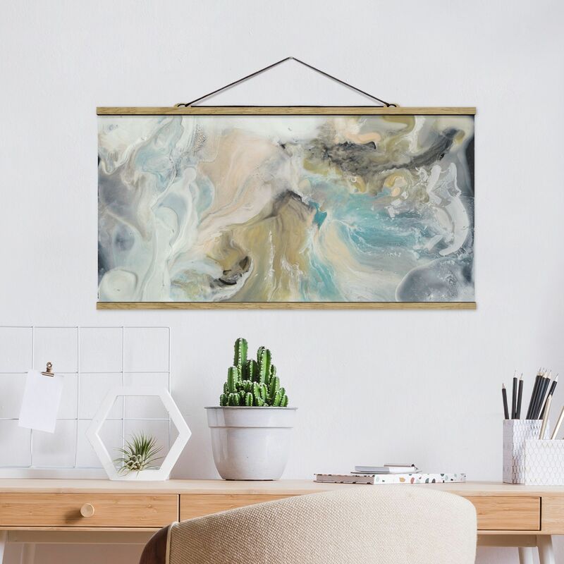 

Imagen de tela - Tide With Flotsam II - Apaisado 1:2 Dimensión LxA: 40cm x 80cm