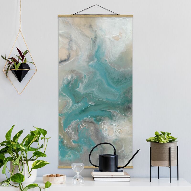 

Imagen de tela - Tide With Flotsam I - Alto 2:1 Dimensión LxA: 100cm x 50cm