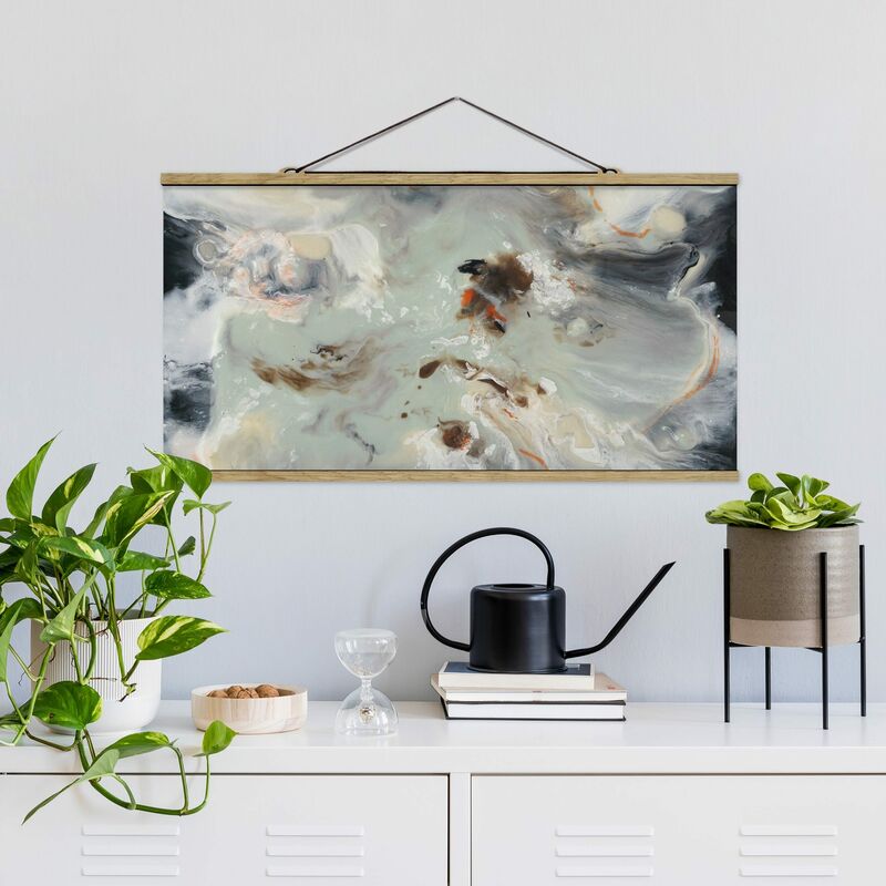 

Imagen de tela - Tide With Flotsam IV - Apaisado 1:2 Dimensión LxA: 40cm x 80cm