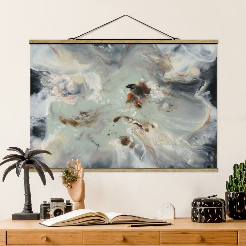 

Imagen de tela - Tide With Flotsam IV - Apaisado 2:3 Dimensión LxA: 53.5cm x 80cm