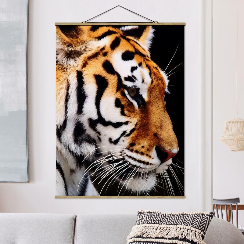 

Imagen de tela - Tiger Beauty - Alto 4:3 Dimensión LxA: 46.5cm x 35cm