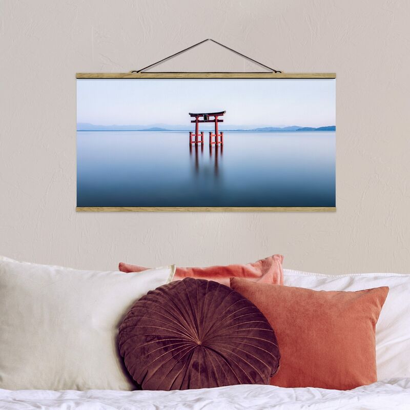 

Imagen de tela - Torii In Water - Apaisado 1:2 Dimensión LxA: 40cm x 80cm