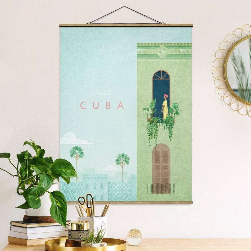 

Imagen de tela - Tourism Campaign - Cuba - Alto 4:3 Dimensión LxA: 133.5cm x 100cm