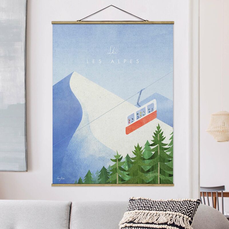 

Imagen de tela - Tourism Campaign - Les Alpes - Alto 4:3 Dimensión LxA: 66.4cm x 50cm