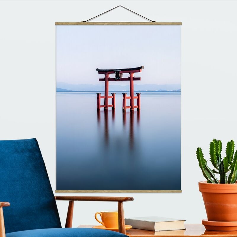 

Imagen de tela - Torii In Water - Alto 4:3 Dimensión LxA: 66.4cm x 50cm