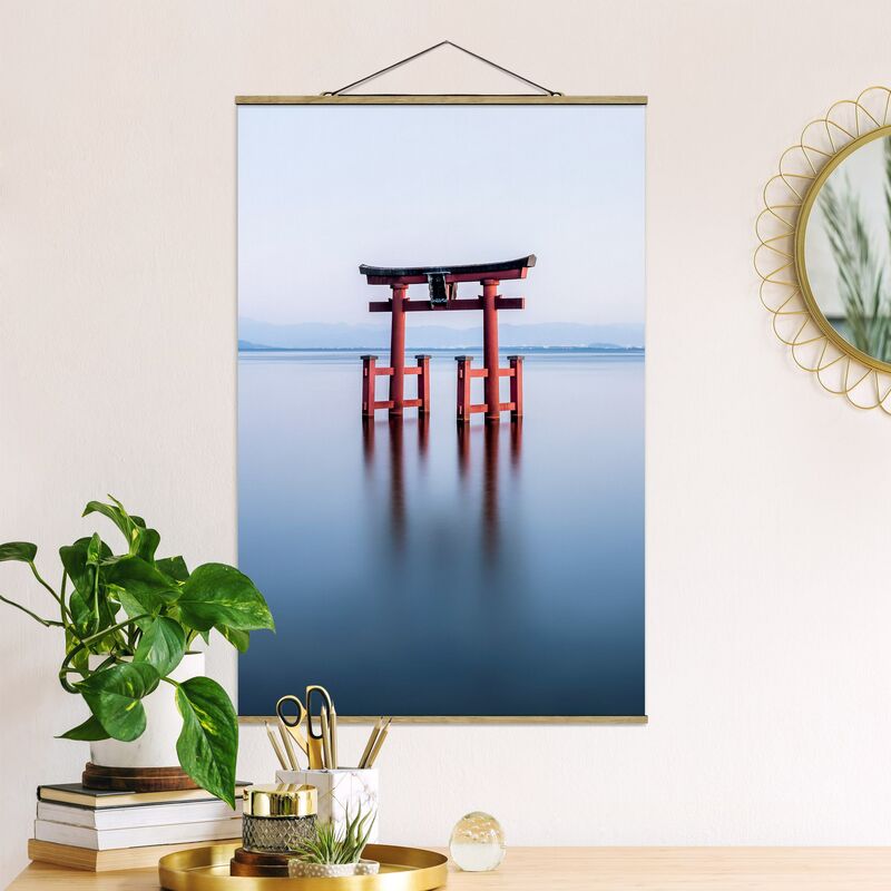 

Imagen de tela - Torii In Water - Alto 3:2 Dimensión LxA: 150cm x 100cm