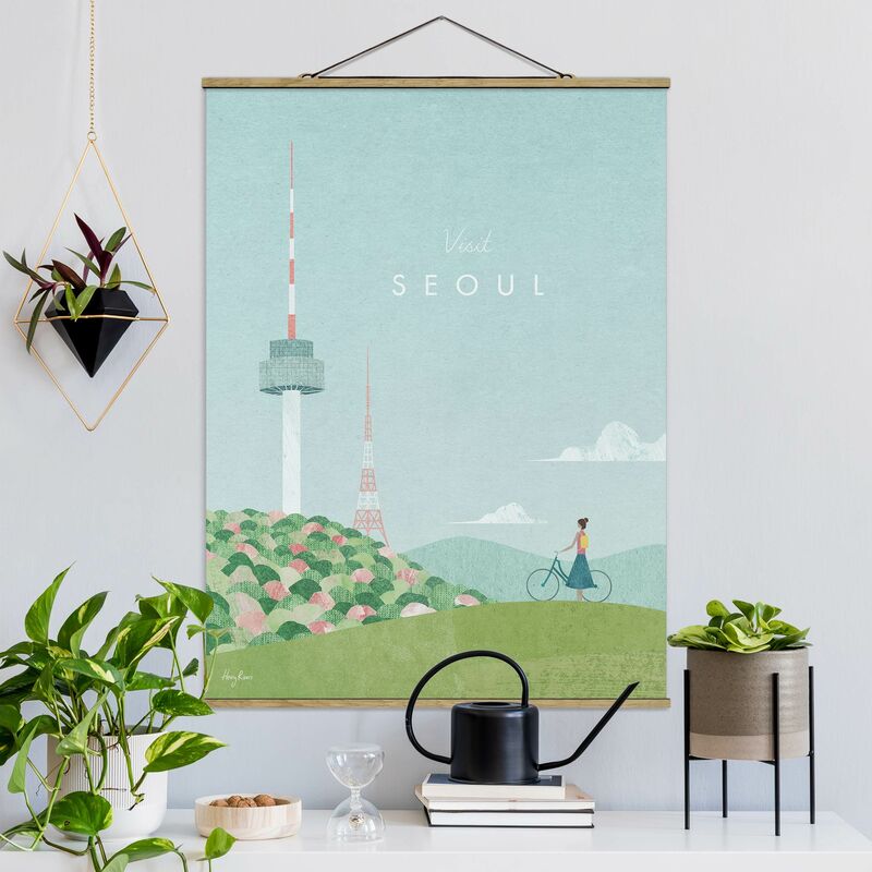 

Imagen de tela - Tourism Campaign - Seoul - Alto 4:3 Dimensión LxA: 66.4cm x 50cm