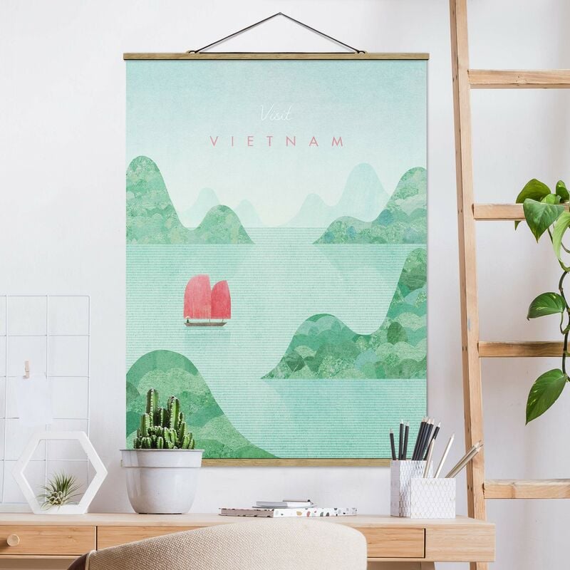

Imagen de tela - Tourism Campaign - Vietnam - Alto 4:3 Dimensión LxA: 133.5cm x 100cm