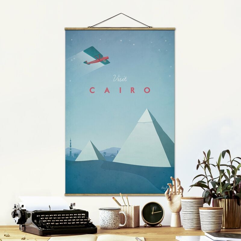 

Imagen de tela - Travel Poster - Cairo - Alto 3:2 Dimensión LxA: 52.5cm x 35cm