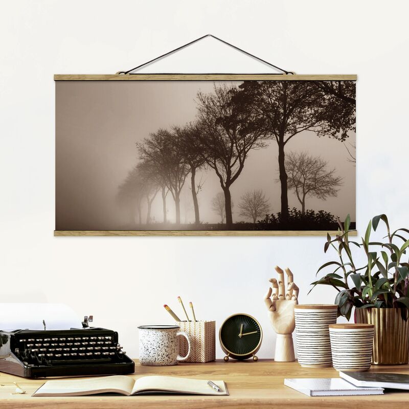 

Imagen de tela - Tree Avanue In Morning Mist - Apaisado 1:2 Dimensión LxA: 25cm x 50cm