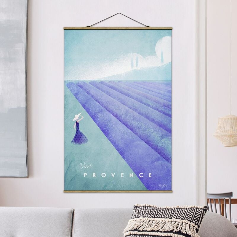 

Imagen de tela - Travel Poster - Provence - Alto 3:2 Dimensión LxA: 75cm x 50cm