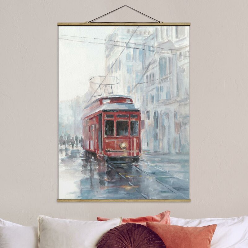 

Imagen de tela - Tram Study II - Alto 4:3 Dimensión LxA: 46.5cm x 35cm