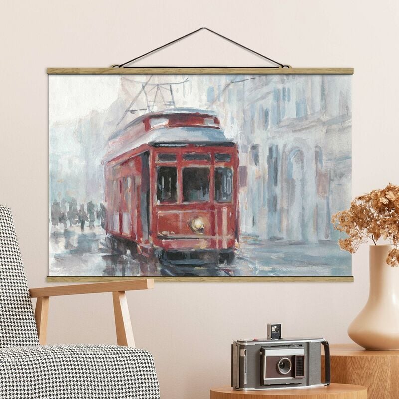 

Imagen de tela - Tram Study II - Apaisado 2:3 Dimensión LxA: 33.5cm x 50cm