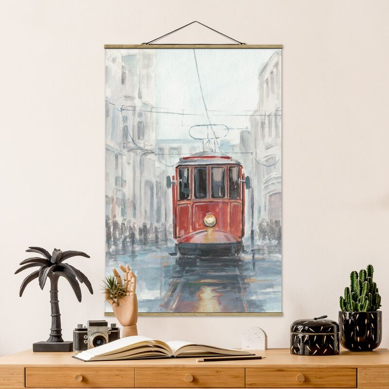 

Imagen de tela - Tram Study I - Alto 3:2 Dimensión LxA: 150cm x 100cm