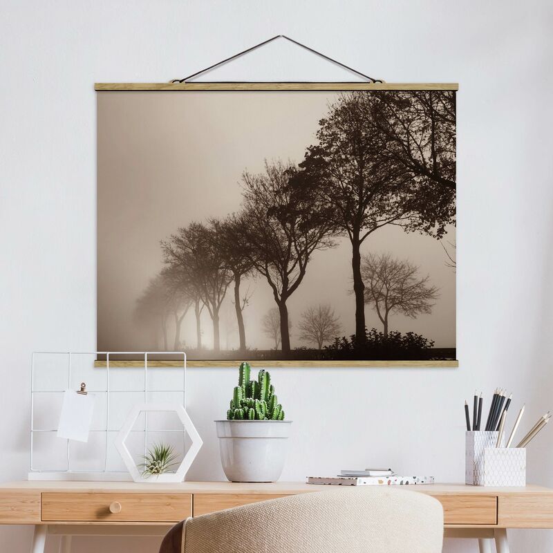 

Imagen de tela - Tree Avanue In Morning Mist - Apaisado 3:4 Dimensión LxA: 60cm x 80cm