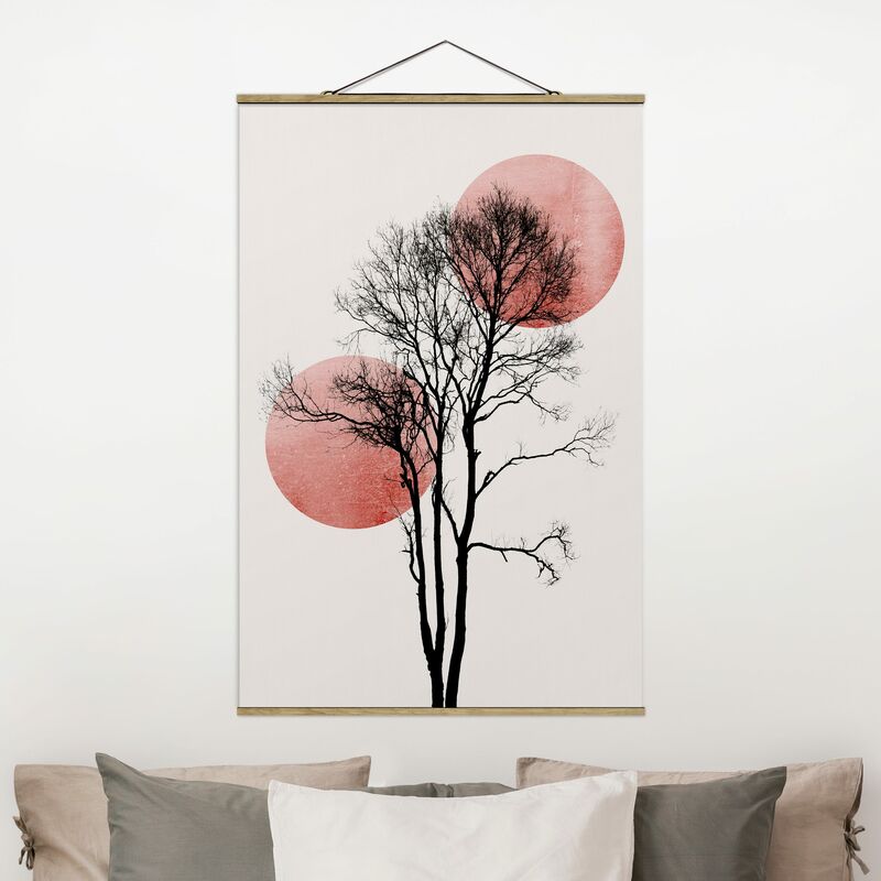 

Imagen de tela - Tree in Nightsky - Alto 3:2 Dimensión LxA: 75cm x 50cm