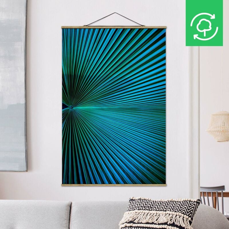 

Imagen de tela - Tropical Plants Palm Leaf In Turquoise II - Alto 3:2 Dimensión LxA: 150cm x 100cm