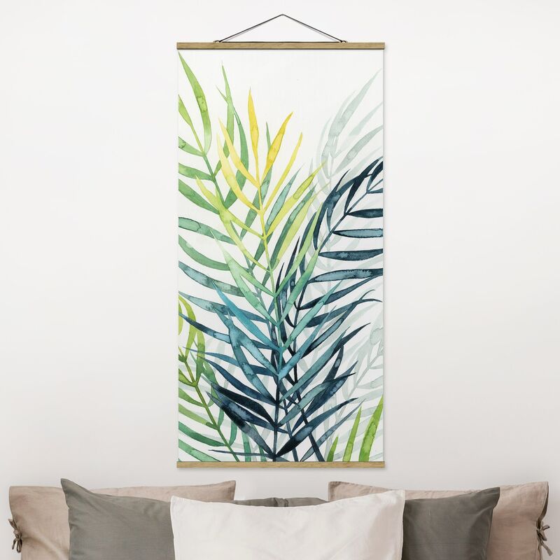 

Imagen de tela - Tropical Foliage - Palme - Alto 2:1 Dimensión LxA: 70cm x 35cm