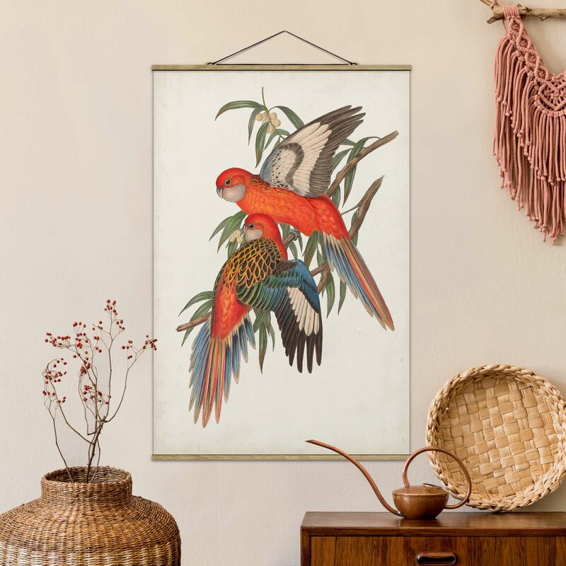

Imagen de tela - Tropical Parrot I - Alto 3:2 Dimensión LxA: 120cm x 80cm