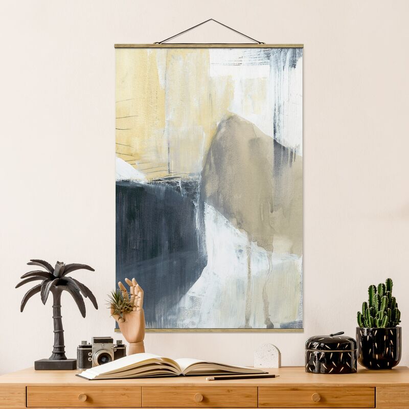 

Imagen de tela - Triad With Tiger Eye I - Alto 3:2 Dimensión LxA: 120cm x 80cm