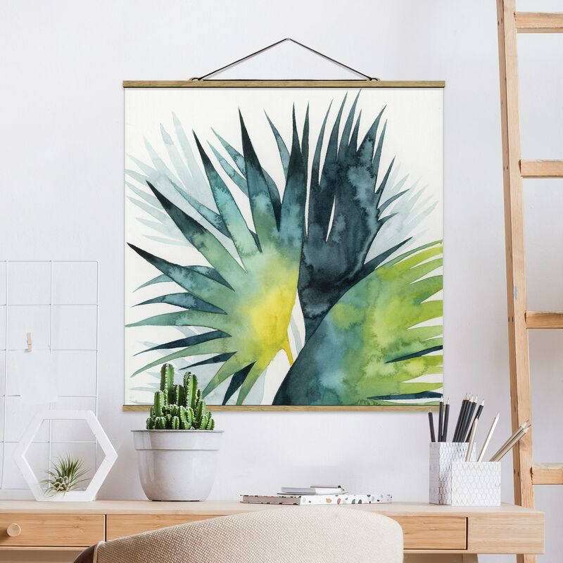 

Imagen de tela - Tropical Foliage - Fan Palm - Cuadrado 1:1 Dimensión LxA: 50cm x 50cm