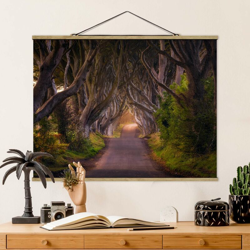

Imagen de tela - Tunnel From Trees - Apaisado 3:4 Dimensión LxA: 26cm x 35cm