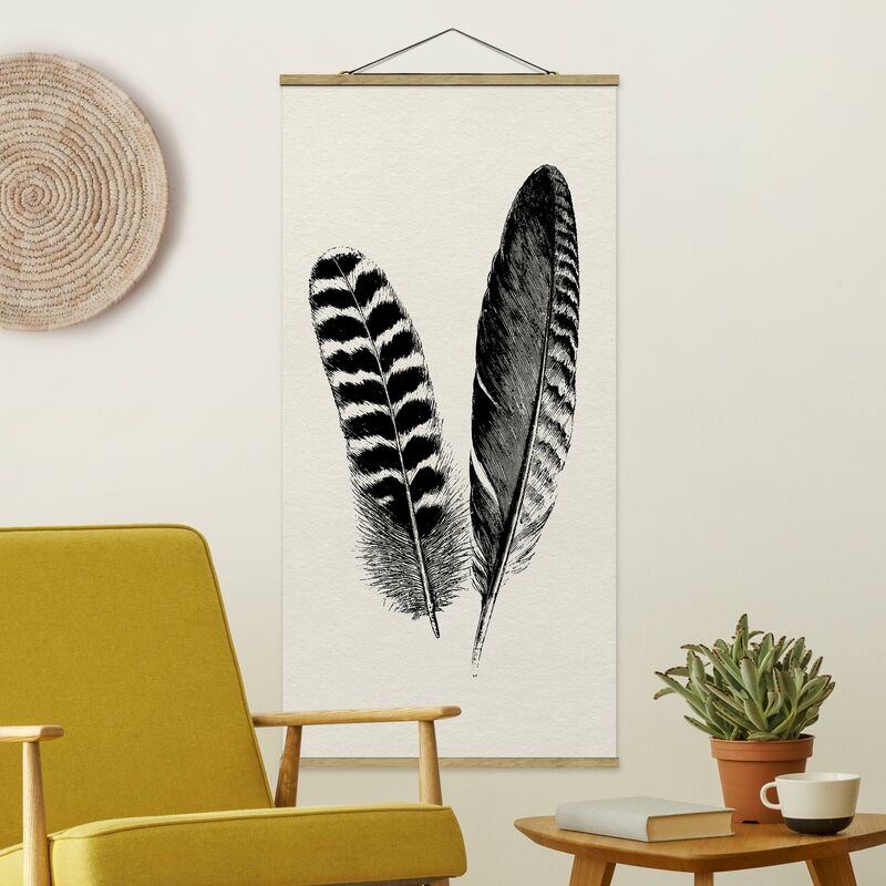 

Imagen de tela - Two Springs - Drawing - Alto 2:1 Dimensión LxA: 100cm x 50cm