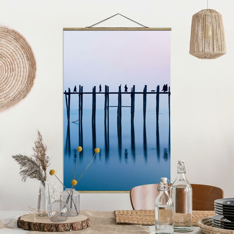 

Imagen de tela - U Bein Bridge In Myanmar - Alto 3:2 Dimensión LxA: 75cm x 50cm