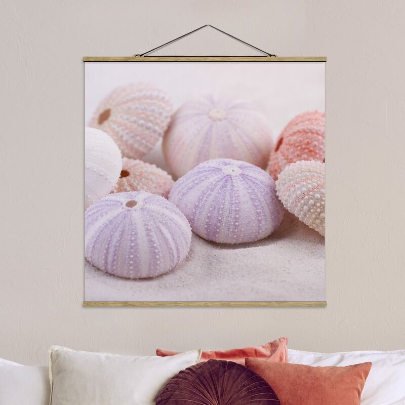 

Imagen de tela - Urchin In Pastel - Cuadrado 1:1 Dimensión LxA: 80cm x 80cm