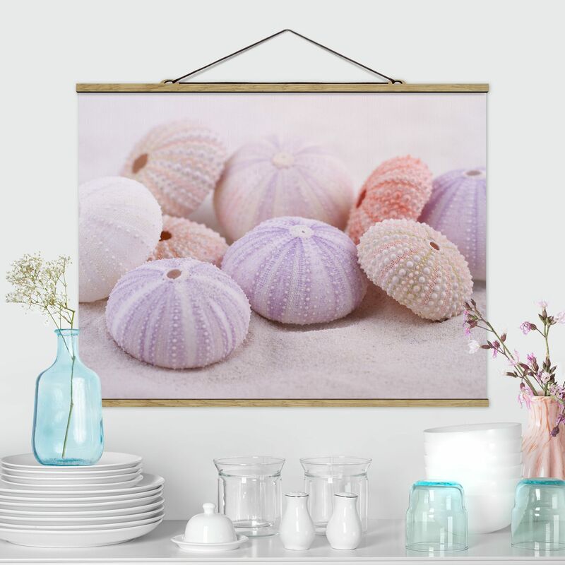 

Imagen de tela - Urchin In Pastel - Apaisado 3:4 Dimensión LxA: 75cm x 100cm