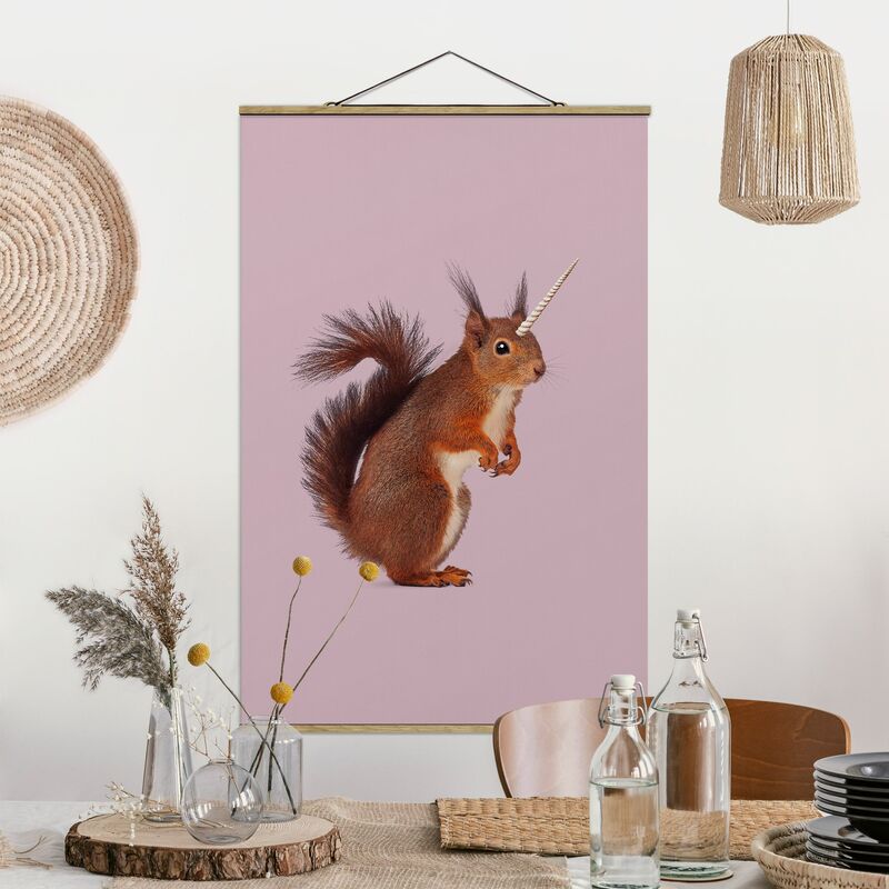 

Imagen de tela - Unicorn Squirrel - Alto 3:2 Dimensión LxA: 75cm x 50cm