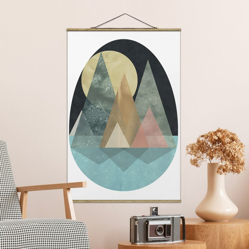 

Imagen de tela - Utopian Landscape - Sun - Alto 3:2 Dimensión LxA: 150cm x 100cm