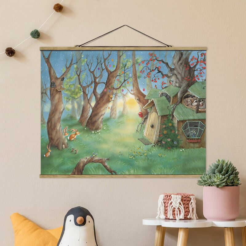 

Imagen de tela - Vasily Raccoon - Vasily And Sibelius Sleep - Apaisado 3:4 Dimensión LxA: 60cm x 80cm