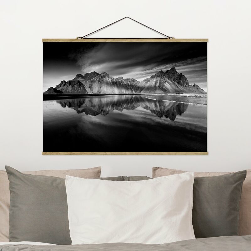 

Imagen de tela - Vesturhorn In Iceland - Apaisado 2:3 Dimensión LxA: 66.5cm x 100cm