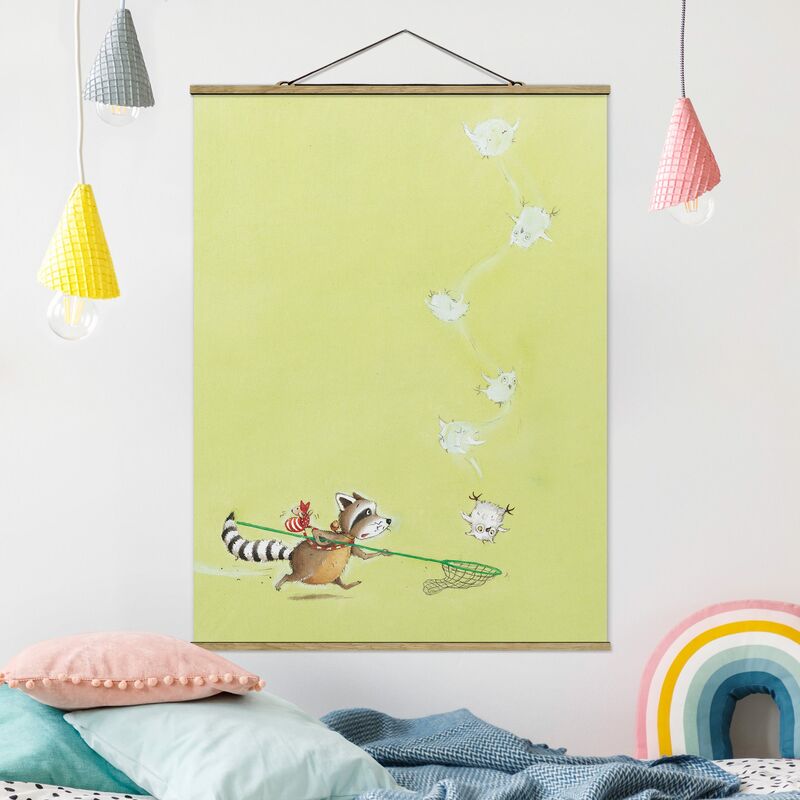 

Imagen de tela - Vasily Raccoon - Vasily Saves Elsa - Alto 4:3 Dimensión LxA: 106.5cm x 80cm