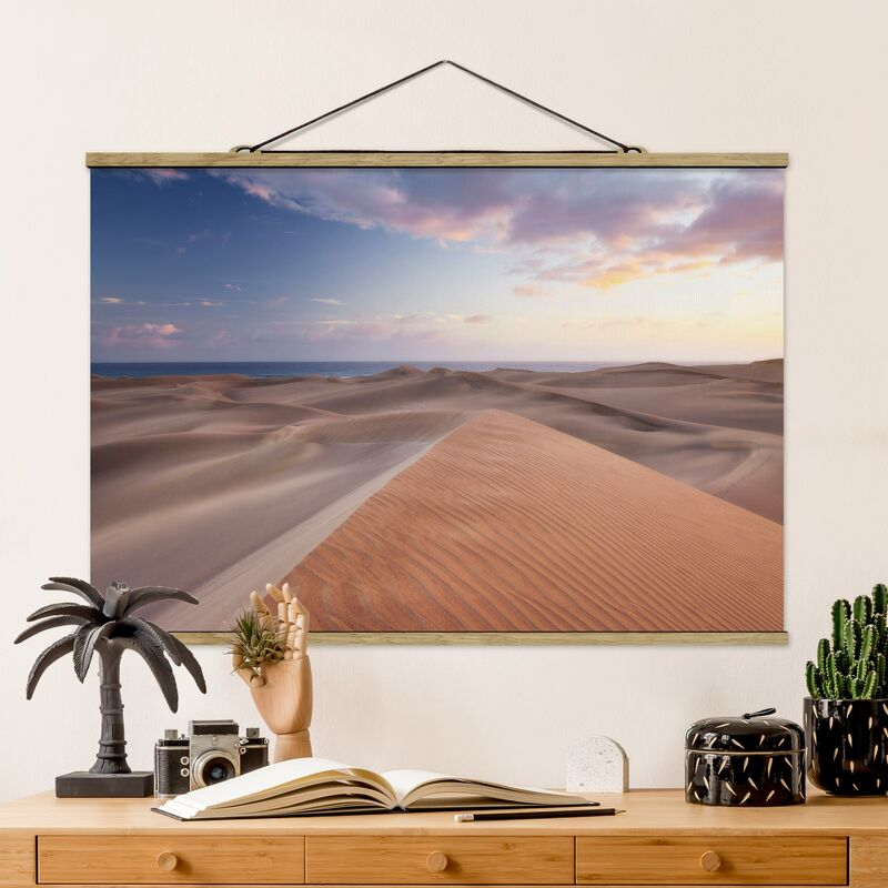

Imagen de tela - View Of Dunes - Apaisado 2:3 Dimensión LxA: 53.5cm x 80cm