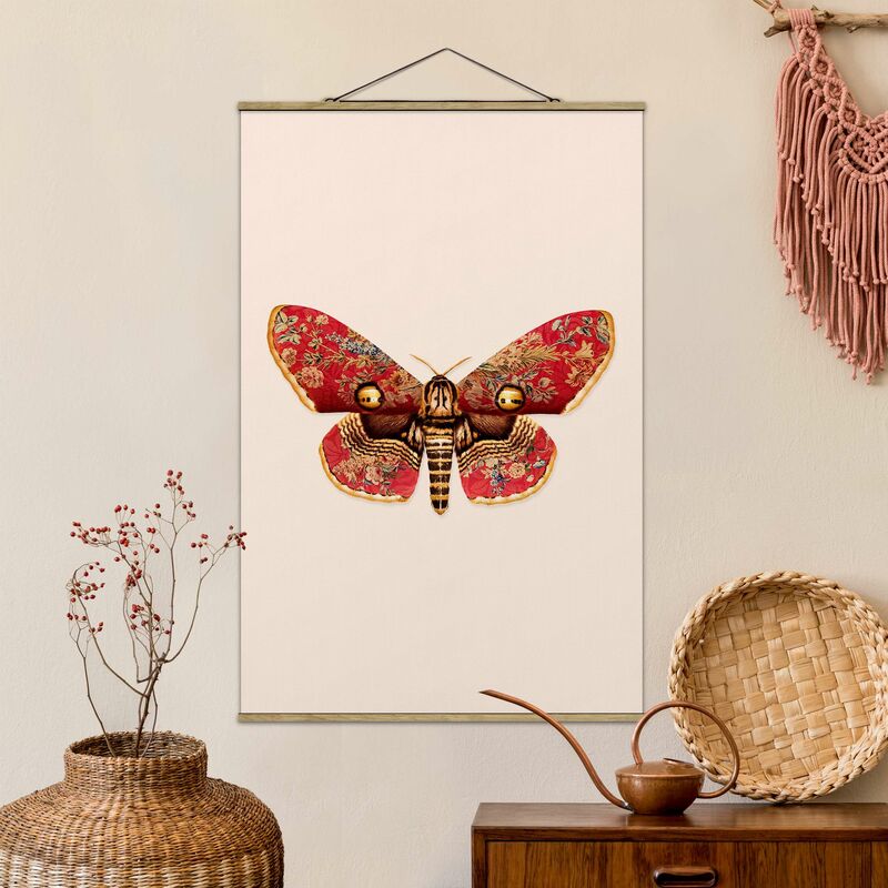 

Imagen de tela - Vintage Moth - Alto 3:2 Dimensión LxA: 150cm x 100cm