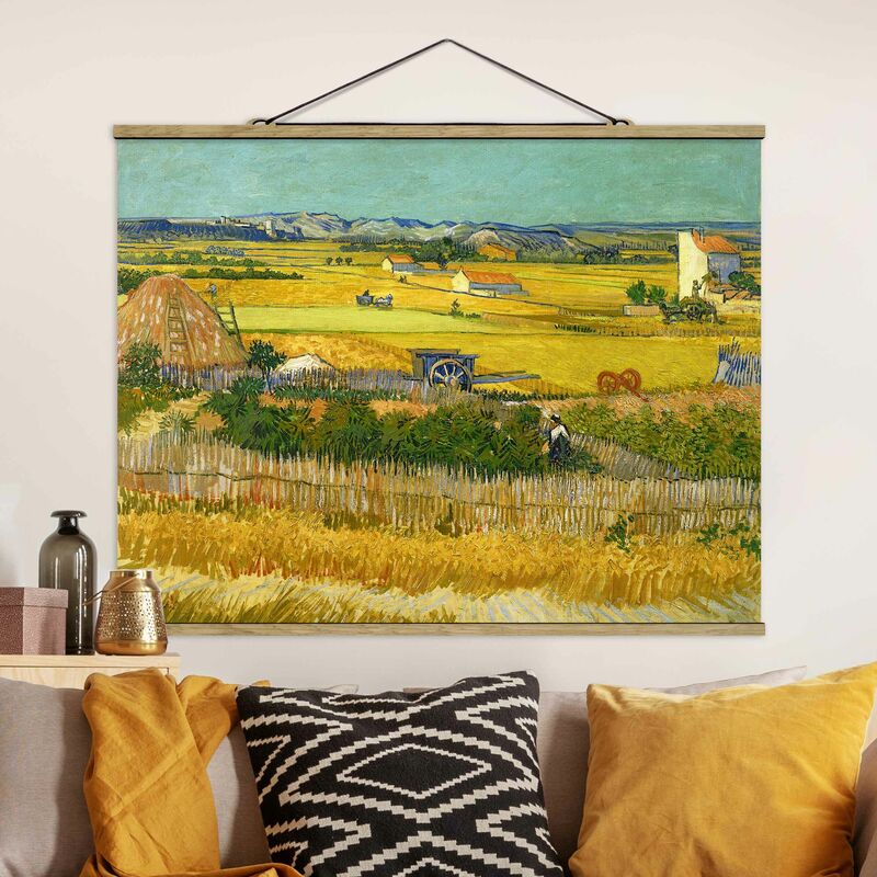 

Imagen de tela - Vincent Van Gogh - Harvest - Apaisado 3:4 Dimensión LxA: 37.5cm x 50cm