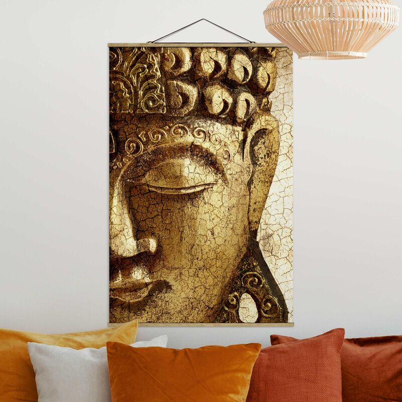

Imagen de tela - Vintage Buddha - Alto 3:2 Dimensión LxA: 52.5cm x 35cm