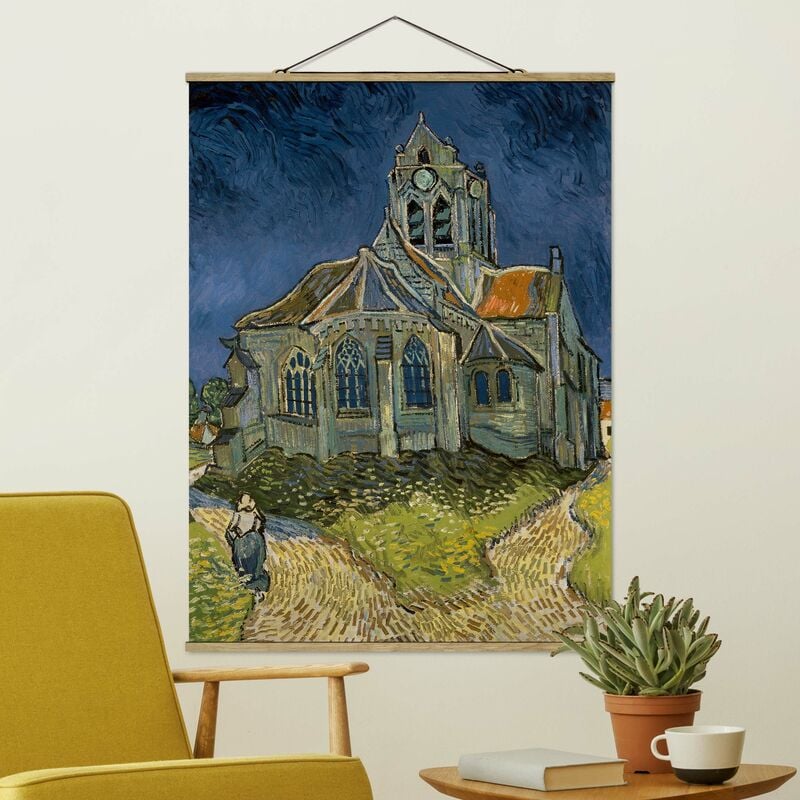 

Imagen de tela - Vincent Van Gogh - Church Auvers-Sur-Oise - Alto 4:3 Dimensión LxA: 66.4cm x 50cm