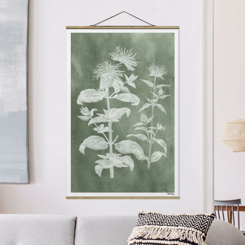 

Imagen de tela - Vintage Illustration Sage III - Alto 3:2 Dimensión LxA: 52.5cm x 35cm