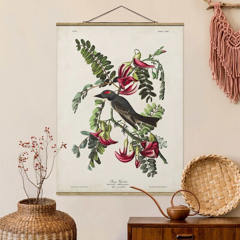 

Imagen de tela - Vintage Board Flycatchers II - Alto 4:3 Dimensión LxA: 66.4cm x 50cm