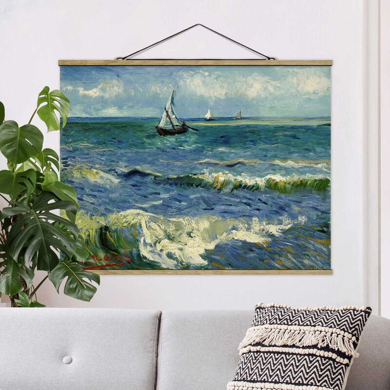 

Imagen de tela - Vincent Van Gogh - Seascape - Apaisado 3:4 Dimensión LxA: 26cm x 35cm