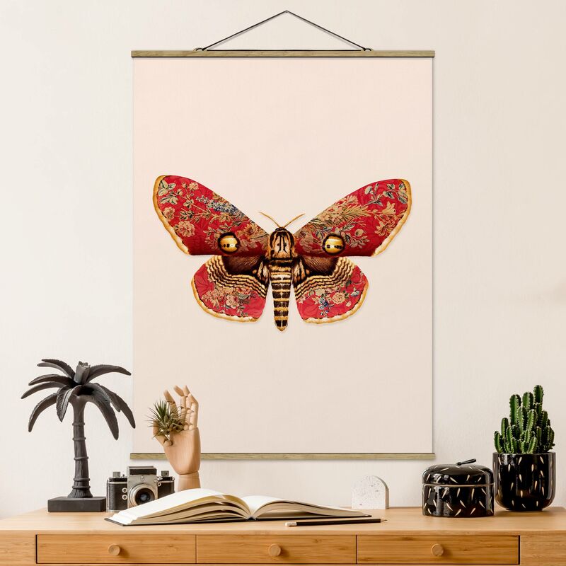 

Imagen de tela - Vintage Moth - Alto 4:3 Dimensión LxA: 133.5cm x 100cm