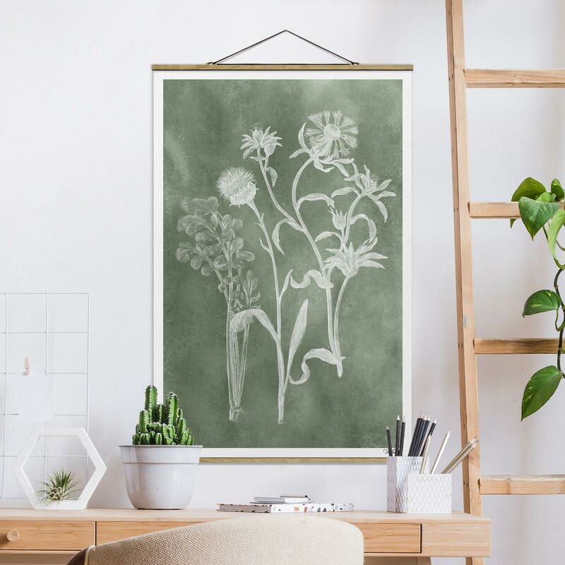

Imagen de tela - Vintage Illustration Sage II - Alto 3:2 Dimensión LxA: 75cm x 50cm