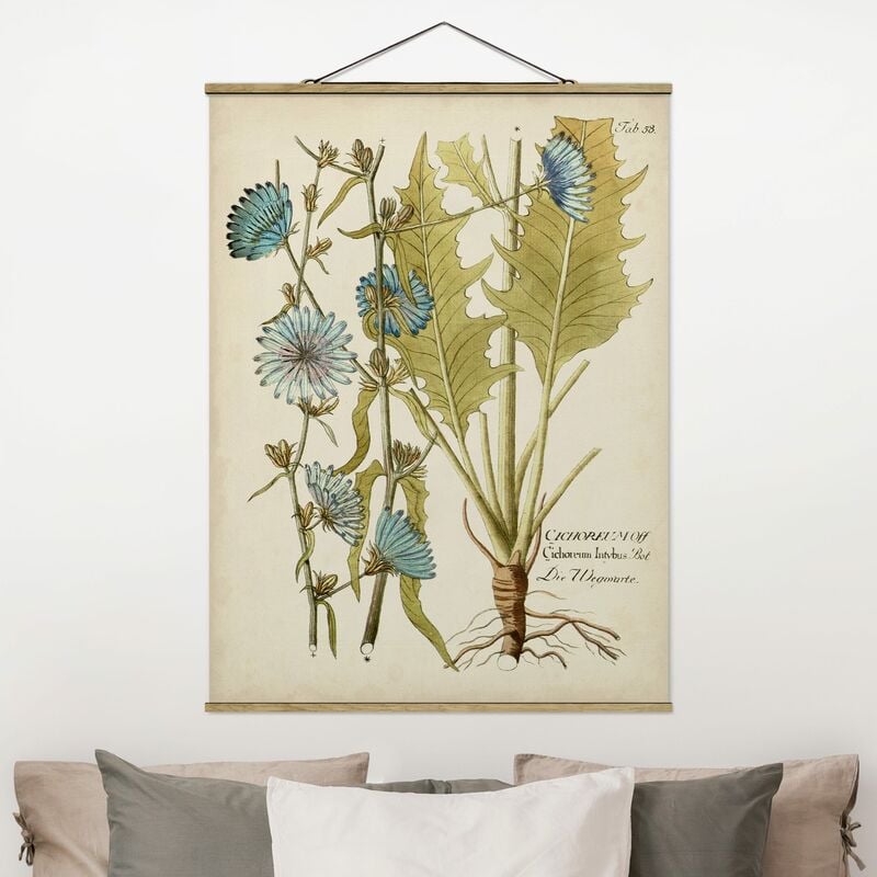 

Imagen de tela - Vintage Botany In Blue Chicory - Alto 4:3 Dimensión LxA: 133.5cm x 100cm