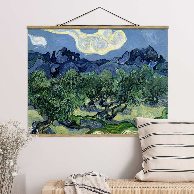 

Imagen de tela - Vincent Van Gogh - Olive Trees - Apaisado 3:4 Dimensión LxA: 60cm x 80cm